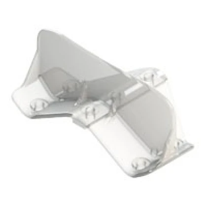 Снегозадержатель поликарбонатный TP Sigma 59х77х129 мм RAL 1015 (Светлая слоновая кость)